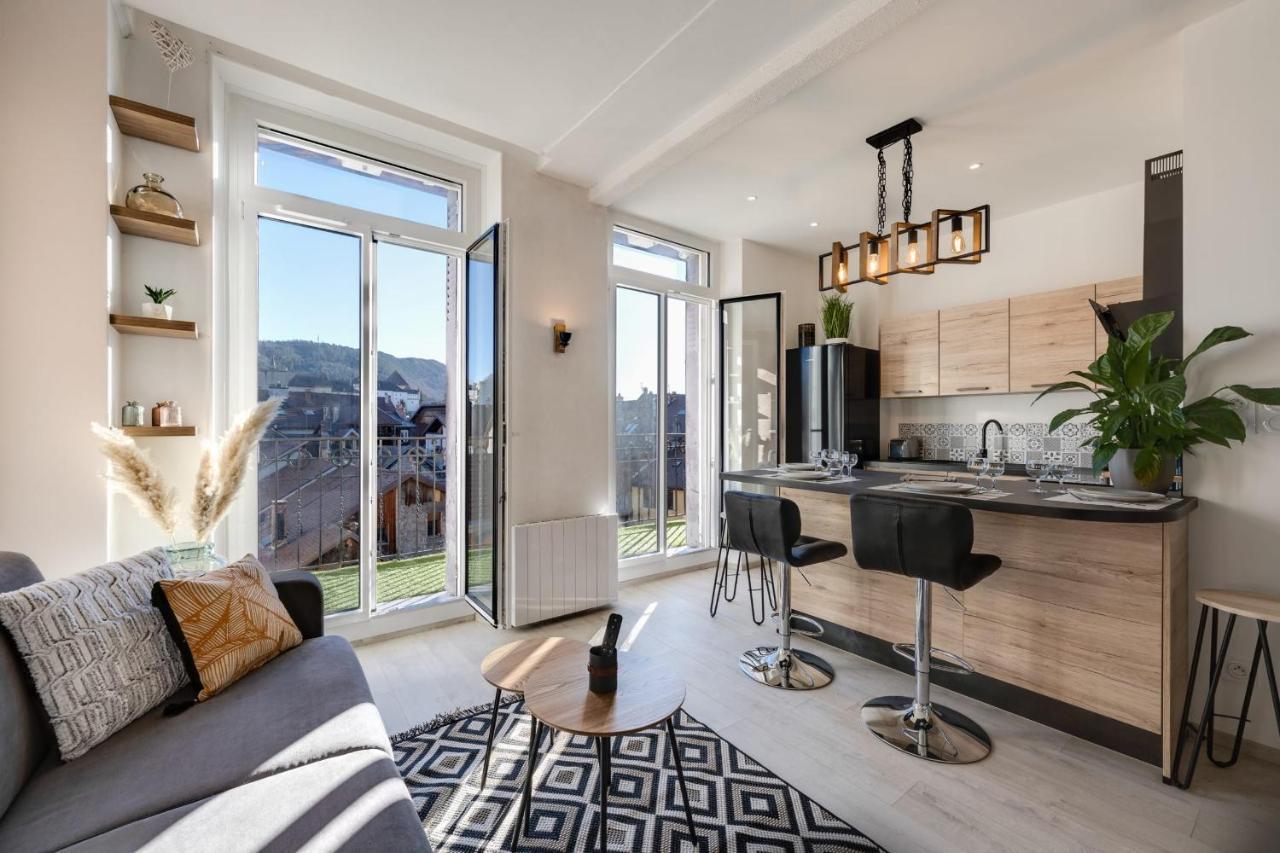 Le Balcon Annecien 4 - Rooftop View For 2-4 People 阿讷西 外观 照片