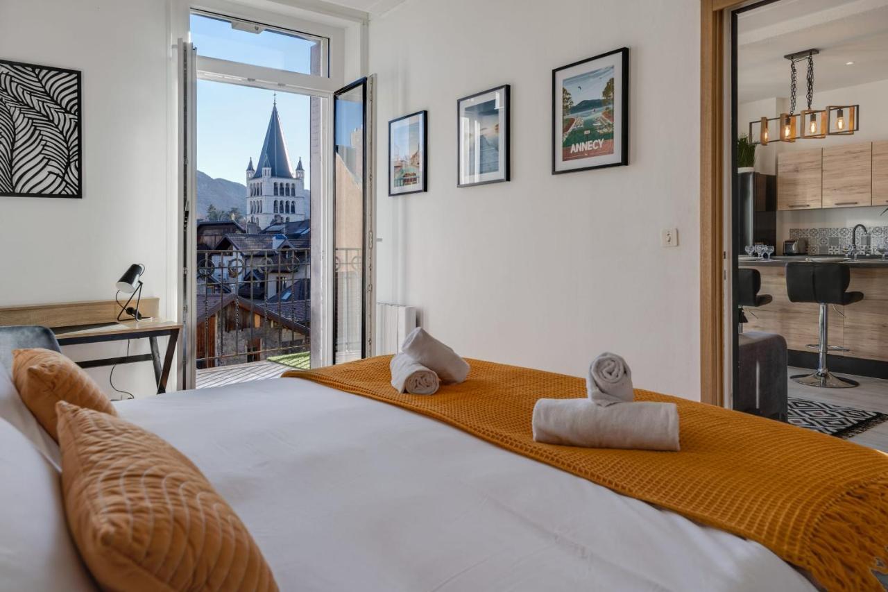 Le Balcon Annecien 4 - Rooftop View For 2-4 People 阿讷西 外观 照片