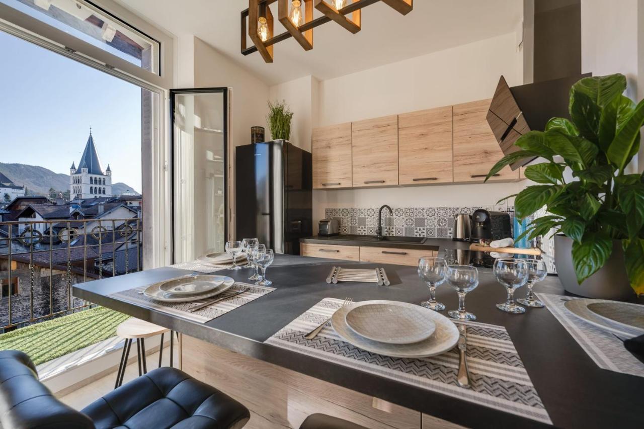 Le Balcon Annecien 4 - Rooftop View For 2-4 People 阿讷西 外观 照片